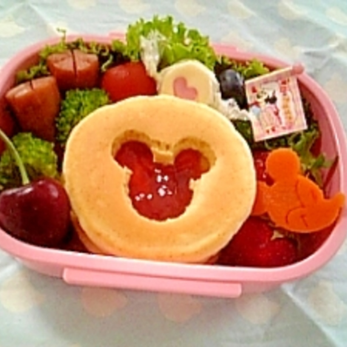 簡単キャラ弁 ミッキーパンケーキのお弁当 レシピ 作り方 By Cherry05 楽天レシピ 簡単キャラ弁 ミッキーパンケーキのお弁当 レシピ 作り方 By Cherry05 楽天レシピ